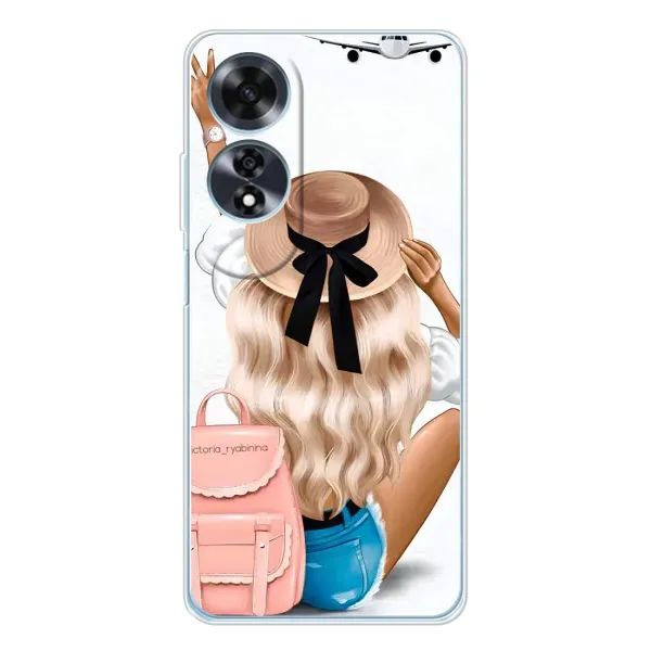 Чехол с принтом «Путешествие» для OPPO A60