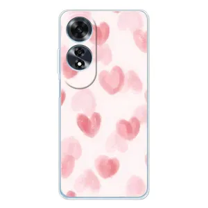 Чохол з розовим принтом для OPPO A60