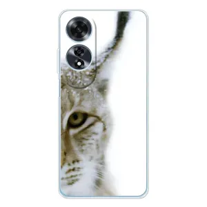 Чехлы с картинками животных OPPO A60 (Рысь)