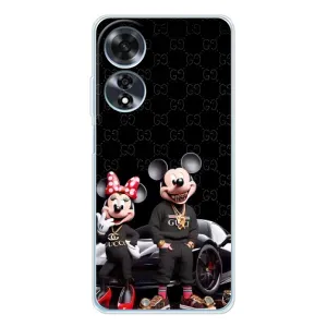 Чехол Disney Mouse OPPO A60 (PREMIUMPrint) (Семья Маусов)