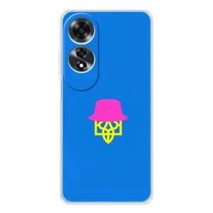 Чехлы для OPPO A60  Укр. Символика (AlphaPrint) (Шапка на гербу)
