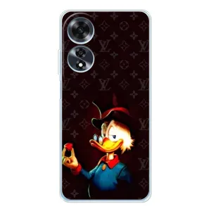 Чехли для OPPO A60 - Скрудж МакДак Louis Vuitton (PREMIUMPrint) (Скрудж з ботліантом)