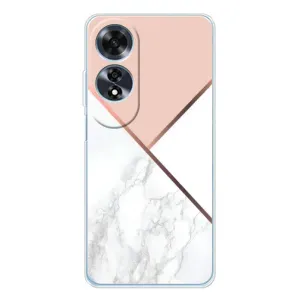 Мраморний чехол на OPPO A60 (VPrint) (Тройний мрамор)
