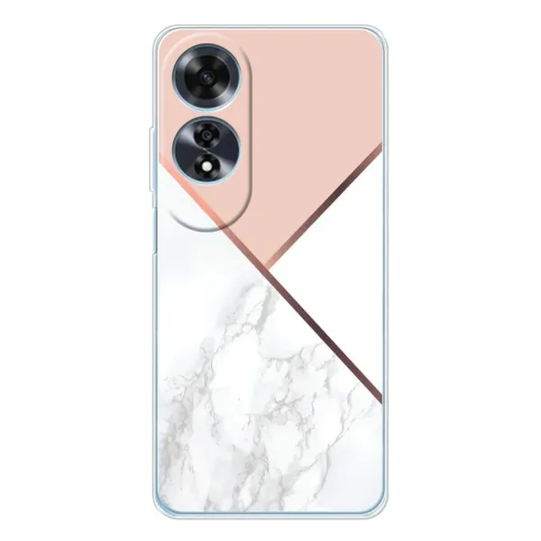 Чохол з принтом «Тройний мрамор» для OPPO A60 Чохол з принтом «Тройний мрамор» для OPPO A60