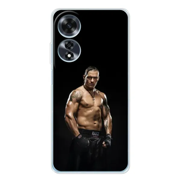 Чохол з принтом «Чемпіон Олександр Усик» для OPPO A60