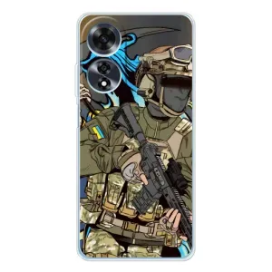 Чехлы с картинкой ЗСУ для OPPO A60 (AlphaPrint)
