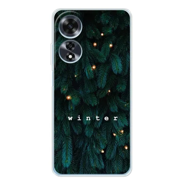 Чехол с принтом «Winter» для OPPO A60