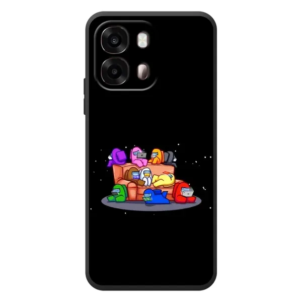 Чехол с принтом «Амонг-ас» для OPPO A6s