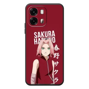 Чехлы Персонажи Аниме Наруто для OPPO A6s (AlphaPrint) (Аниме Сакура)