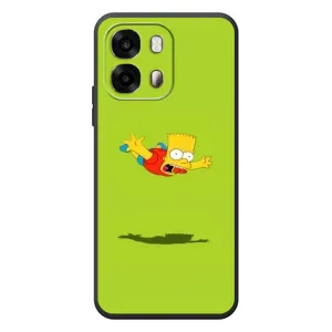 Чехол с Симпсонами для OPPO A6s (VPrint) (Барт Симпсон)