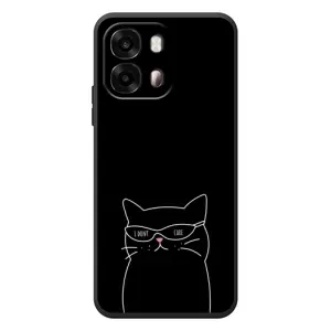 Чохол з малюнком кіт на OPPO A6s (Байдужий кіт)