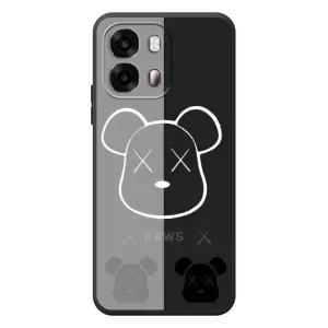 Чехлы для OPPO A6s - Bearbrick Louis Vuitton (PREMIUMPrint) (БеарБрик глаза)