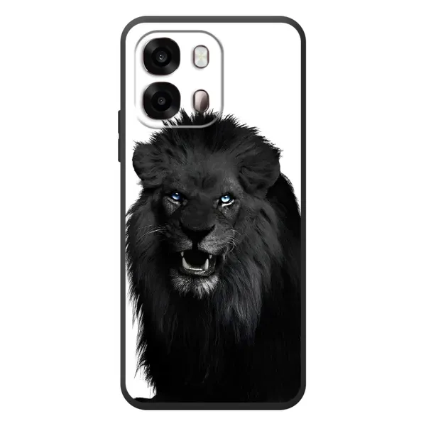 Чехол с принтом «Черный ЛЕВ» для OPPO A6s