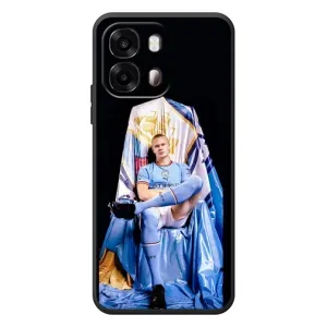 Чехлы с футболистом Ерлинг Холанд для OPPO A6s (AlphaPrint) (футболист Холанн)