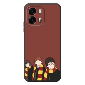 Чохли з Гаррі Поттером для OPPO A6s (AlphaPrint) (Гарі з друзями)