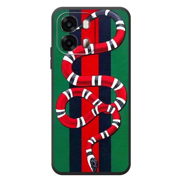 Чехол с принтом «Gucci змия» для OPPO A6s