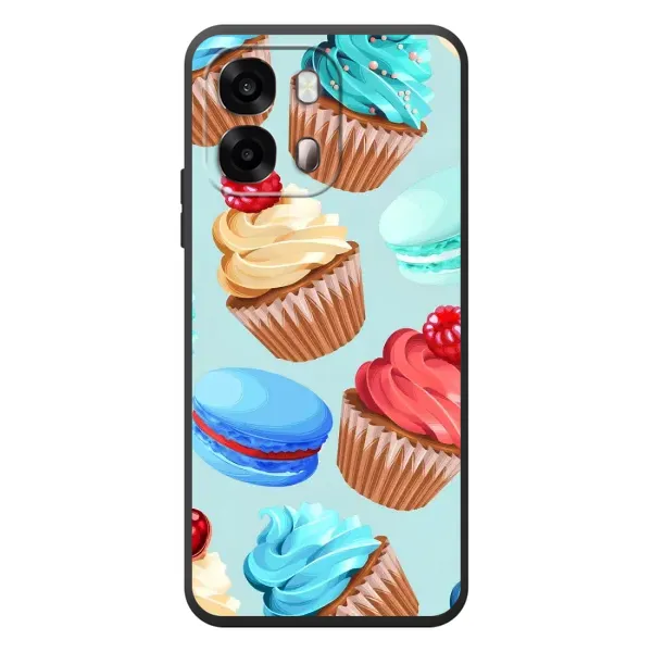 Чехол с принтом «Кексики» для OPPO A6s