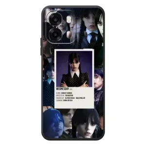 Чехлы Венсдей на OPPO A6s Уэнсдей (AlphaPrint) (коллаж Уэнздей)