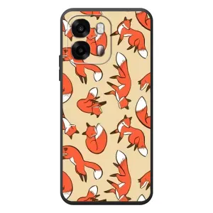 Чехлы с картинкой Лисички для OPPO A6s (VPrint) (Лисички)