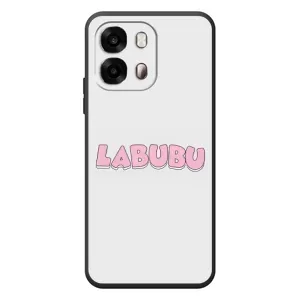 Чехол с Лабубу на OPPO A6s (Лого Лабубу)