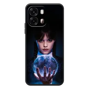 Чехол с дизайном Венздей 2 на OPPO A6s (Магическая сфера Уэнздей)