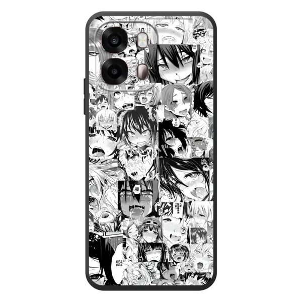 Чехол с принтом «Ahegao manga» для OPPO A6s