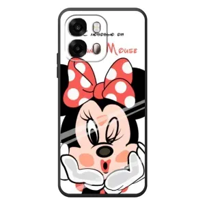 Эксклюзивный чехол для OPPO A6s (AlphaPrint - Мультяшные) (Маус Минни)