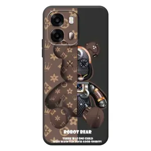 Крутые Чехлы Луи Виттон для OPPO A6s (AlphaPrint) (Медведь Луи Витон)