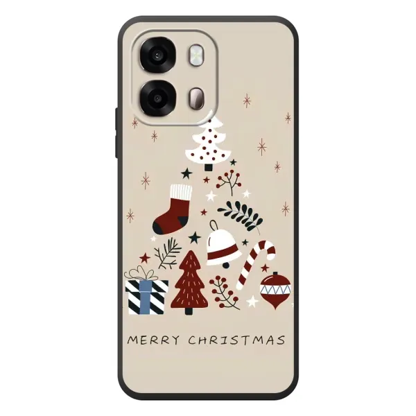 Чехол с принтом «Merry Christmas» для OPPO A6s Чехол с принтом «Merry Christmas» для OPPO A6s