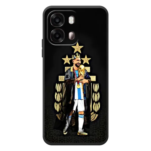 Чохол з принтом «Мессі Король» для OPPO A6s Чохол з принтом «Мессі Король» для OPPO A6s