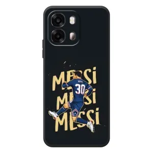 Чехлы для OPPO A6s (Leo чемпион) (AlphaPrint) (Messi ПСЖ)