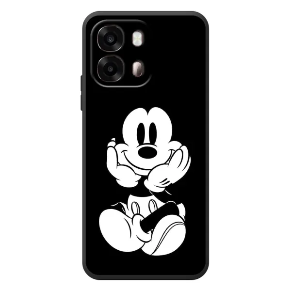 Чехол с принтом «Микки на черном» для OPPO A6s