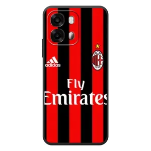 Чехлы для OPPO A6s (VPrint) - Футбольные клубы (Milan)