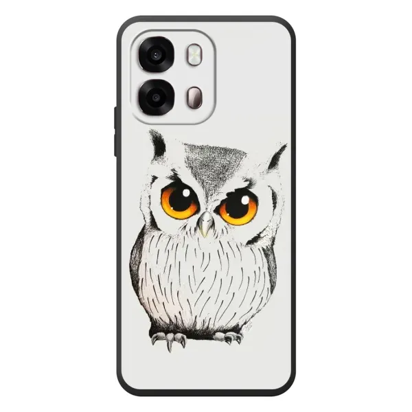 Чохол з принтом «Мила Сова» для OPPO A6s Чохол з принтом «Мила Сова» для OPPO A6s