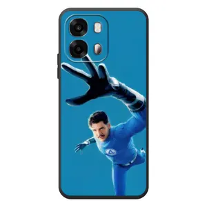 Чехол с принтом Фантастическая четверка для OPPO A6s (Мистер Фантастик супергерой)