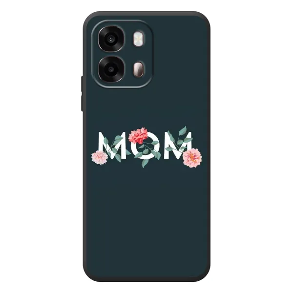 Чехол с принтом «Mom дизайн» для OPPO A6s