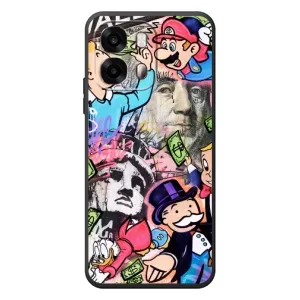 Чехлы с крутыми принтами для OPPO A6s - (PREMIUMPrint) (Monopoly man)