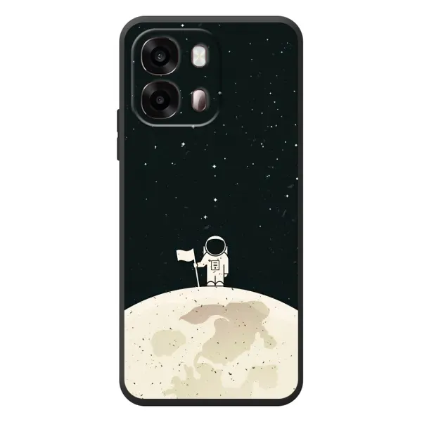 Чехол с принтом «На луне» для OPPO A6s