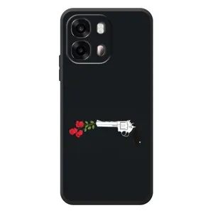 Чехлы (ART) Цветы на OPPO A6s (VPrint) (Неожиданные цветы)