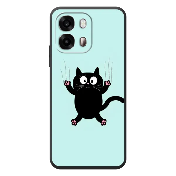 Чохол з принтом «Падаючий кіт» для OPPO A6s Чохол з принтом «Падаючий кіт» для OPPO A6s