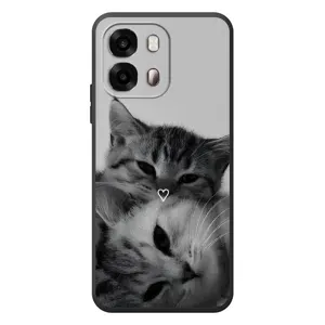 Чохол з малюнком кіт на OPPO A6s (Пара котів)