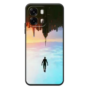 Чохол з людиною павуком для OPPO A6s - (AlphaPrint) (Людина павук)