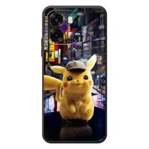 Чехлы с крутыми принтами для OPPO A6s - (PREMIUMPrint) (Пикачу)