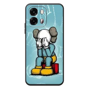 Чехлы для OPPO A6s - Bearbrick Louis Vuitton (PREMIUMPrint) (Плач Bearbrick)