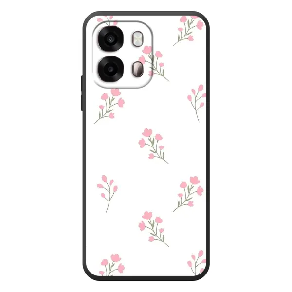 Чехол с принтом «Розовые цветы» для OPPO A6s