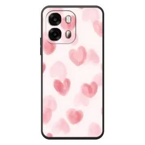 Чехол с розовым рисунком для OPPO A6s