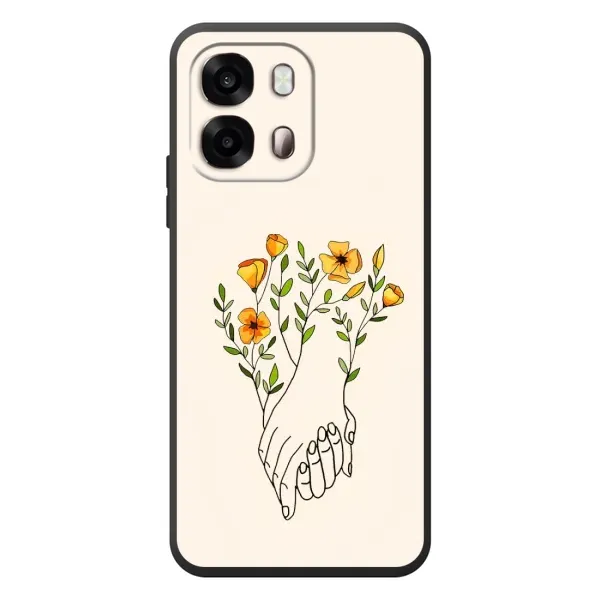 Чехол с принтом «Руки любви» для OPPO A6s