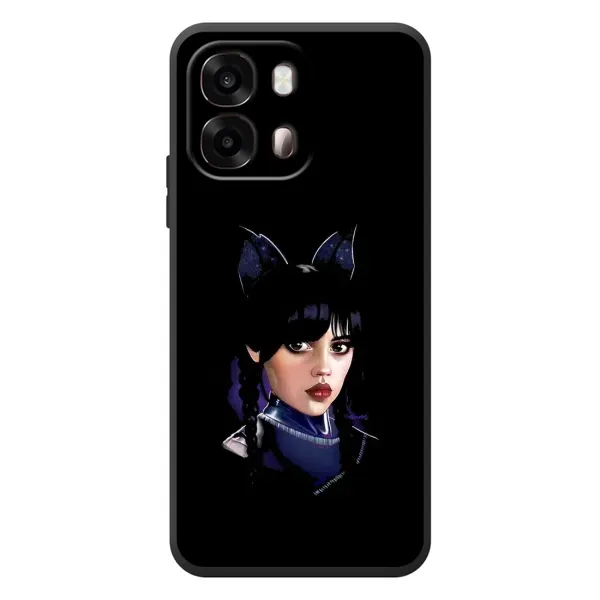 Чехол с принтом «серьезная Уэнздей» для OPPO A6s Чехол с принтом «серьезная Уэнздей» для OPPO A6s