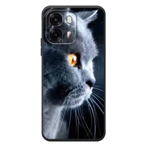 Чехлы с Котиками для OPPO A6s (VPrint) (Серый Кот)