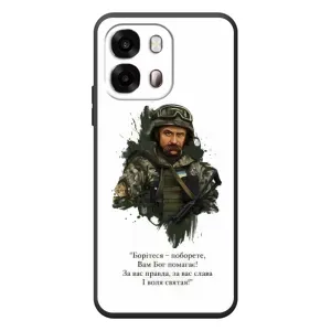 Чехлы для OPPO A6s с принтом Тараса Шевченко (AlphaPrint) (Шевченко воин)